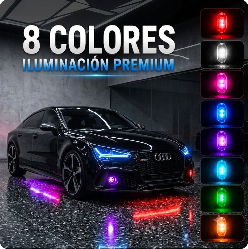 Kit Pro Iluminación Ambiental LED RGB
